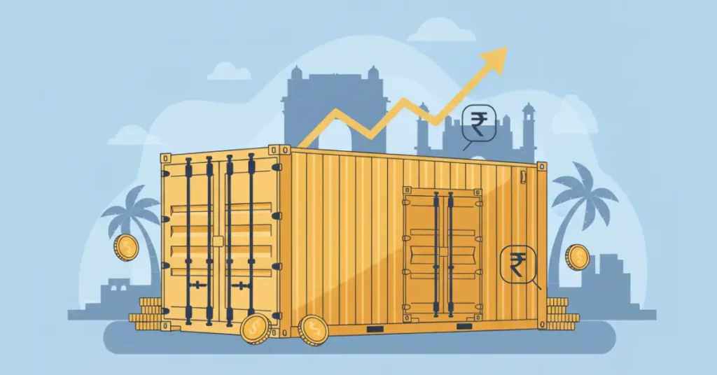 20ft shipping container price in india new and used