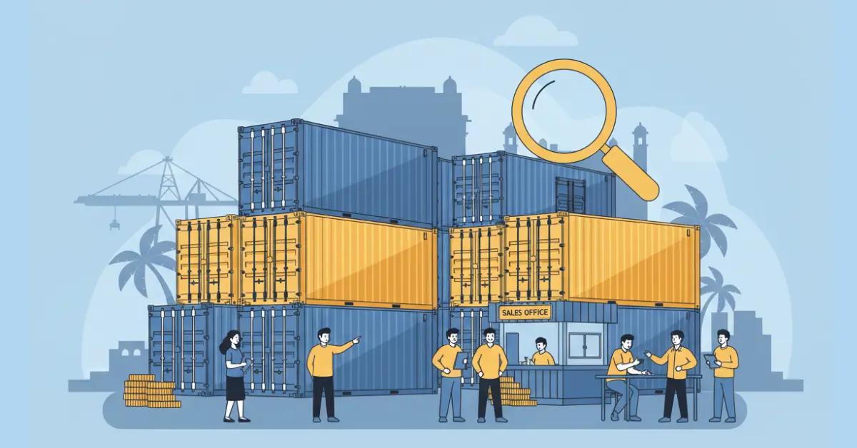 where to buy shipping containers in india